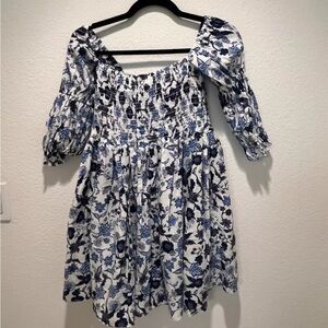 Misa Women’s Smocked Off the Shoulder Dress Size Small, never worn